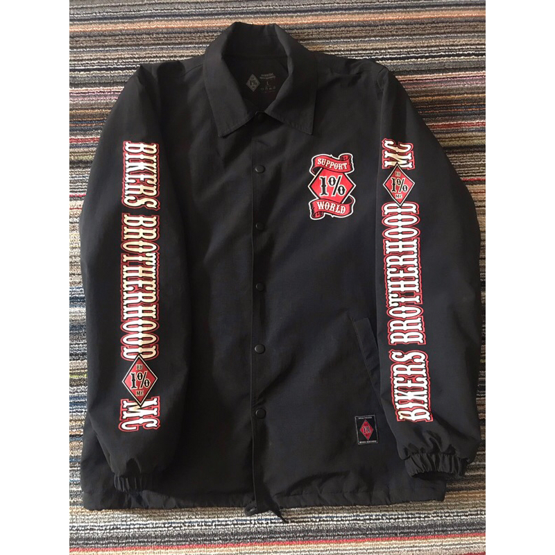 COACH JACKET BIKERS BROTHERHOOD 1% MC