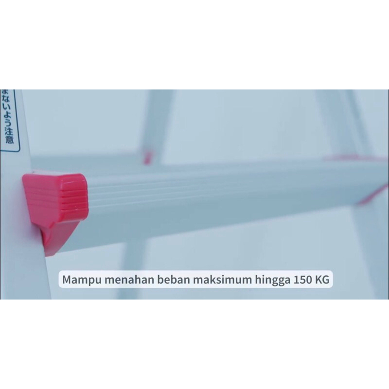 KRISBOW TANGGA ALUMINIUM DENGAN PIJAKAN LEBAR 4 STEP/ACE WIDE 4 STEP LADDER RAIL/ACE TANGGA LIPAT