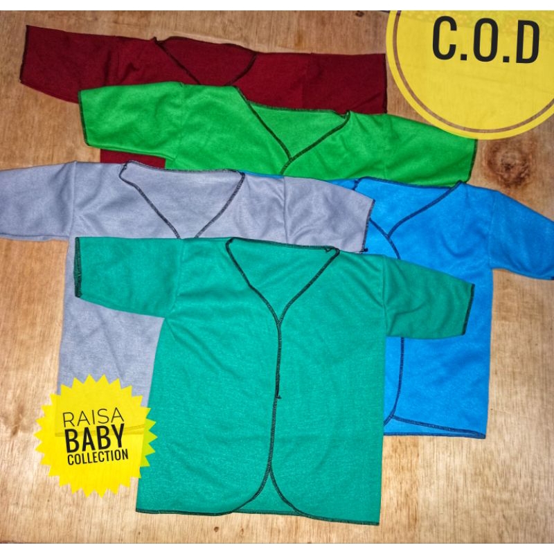 baju bayi new bron pendek full warna *raisa