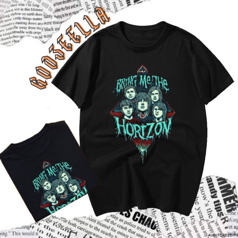 GODZBRAND | BMTH TSHIRT KAOS BAND METAL READY UKURAN BIG SIZE