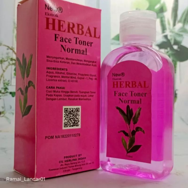 Toner Herbal New Herbal Face Toner Normal