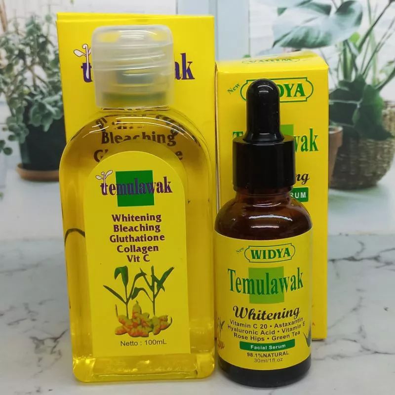 Toner Temulawak + Serum Widiya Temulawak Original