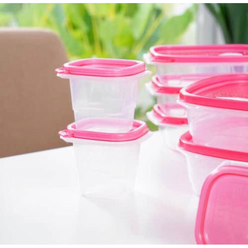 KRISHOME SET 36PCS WADAH MAKANAN/ACE FOOD STORAGE CLIP AND FRESH/ACE HARDWARE TEMPAT BEKAL MAKANAN/