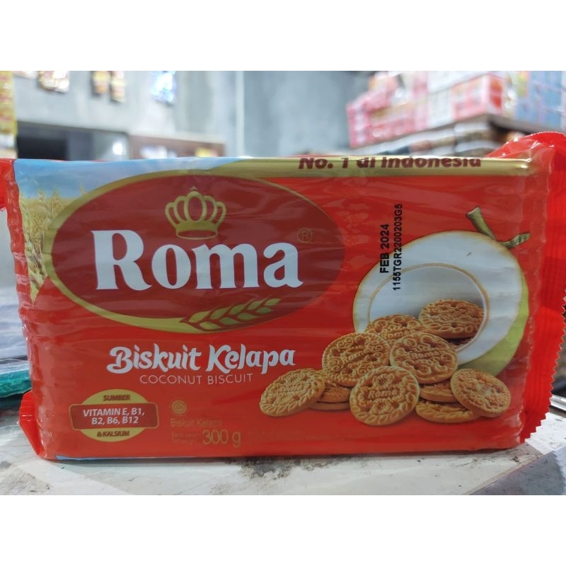 

Roma Biskuit Kelapa 300 Gr
