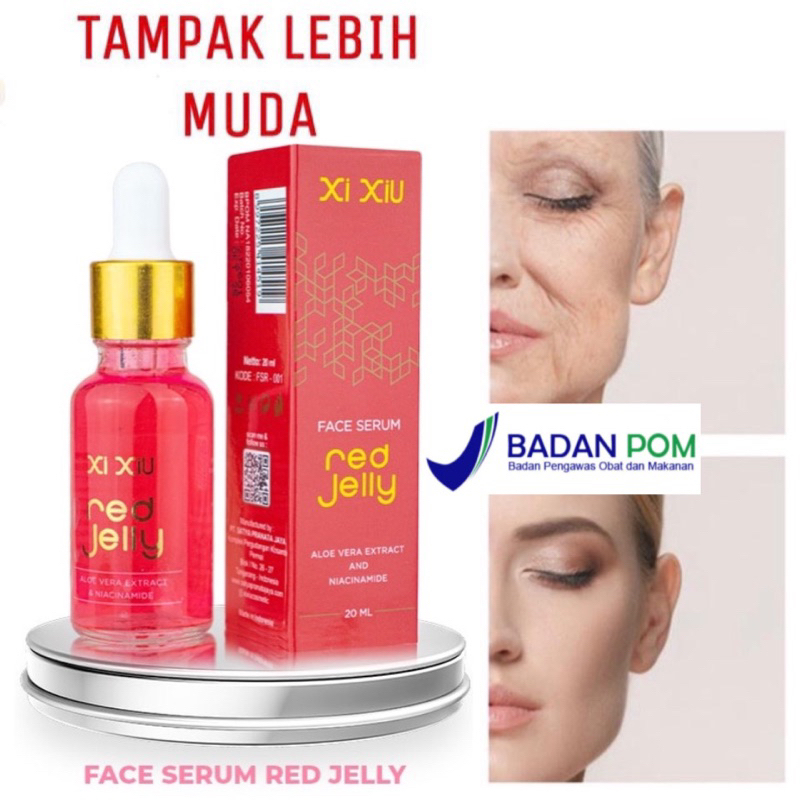 Serum Anti Keriput Melembabkan Kulit Lembab Glowing Enam Peptida