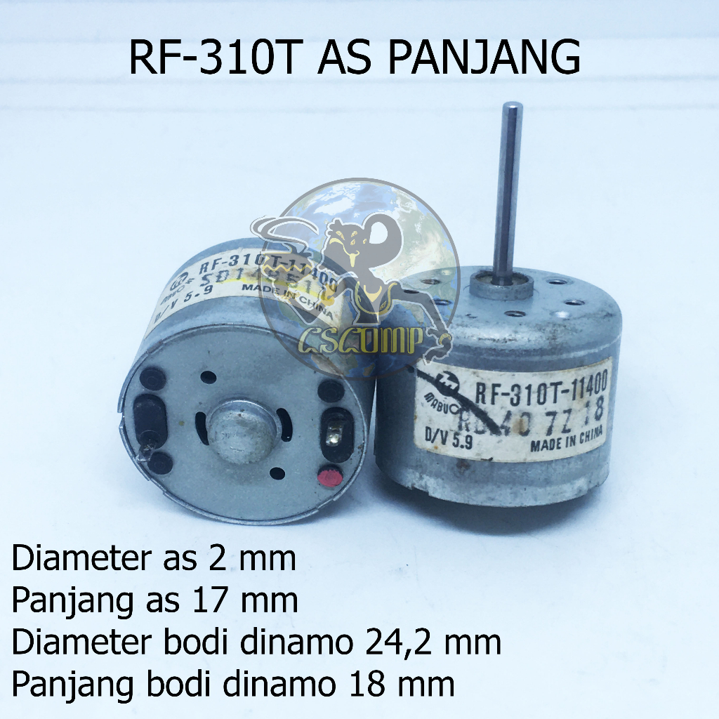 Dinamo DC Motor RF310