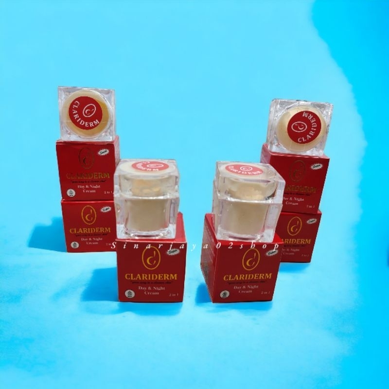 Cream CLARIDERM Super 2in1 Whitening Original 20grm - Ecer