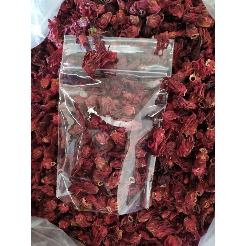 

Bunga rosella merah kering 100gr - hibiscus sabdariffa