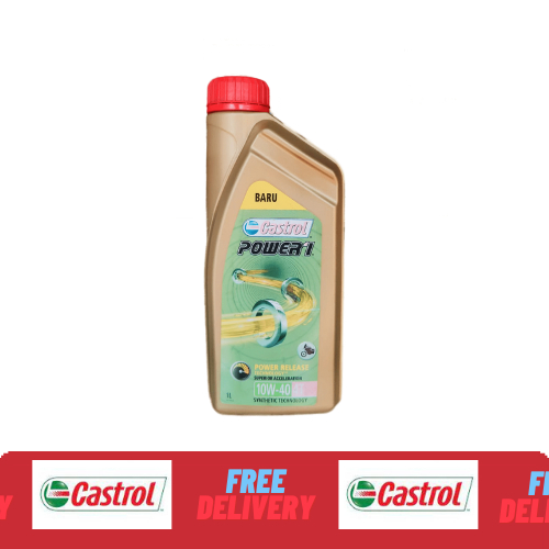 Castrol Power1  4T 10W-40 1 Liter Oli Castrol Power1