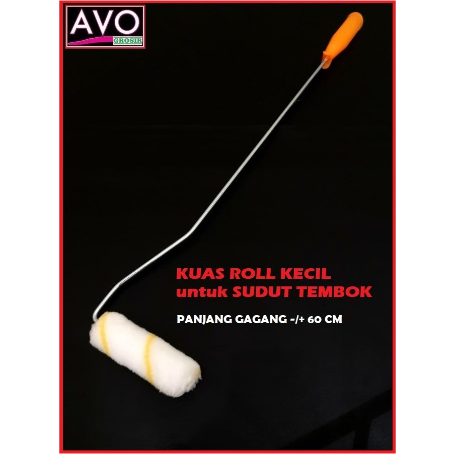 kuas roll rolan cat kecil untuk sudut tembok corner paint roller