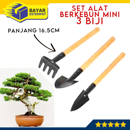 Alat Berkebun Mini 1 Set 3 Biji Garden Tools Tanaman (WN69)