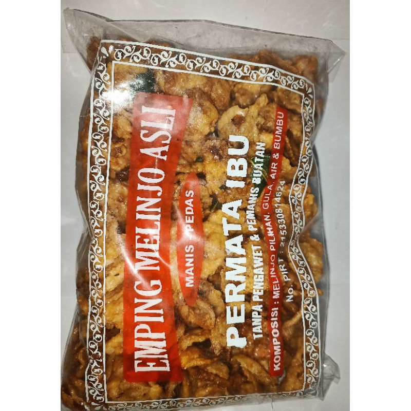 

empingmlinjoasli(emping mlinjo asli pedas manis 500gram)