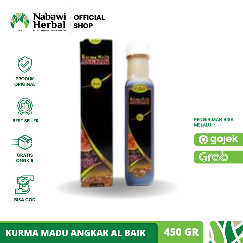 

Kurma Madu Angkak Al Baik Isi 450 Gr | 100% Original