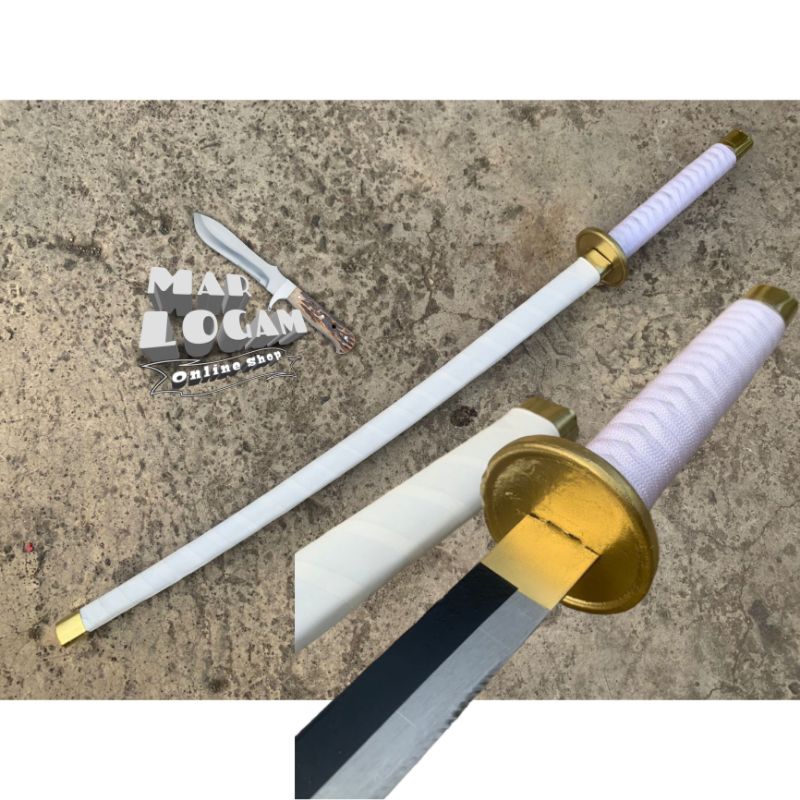 COSPLAY Anime ONEPIECE Katana WADO ICHIMONJI Samurai RORONOA ZORO