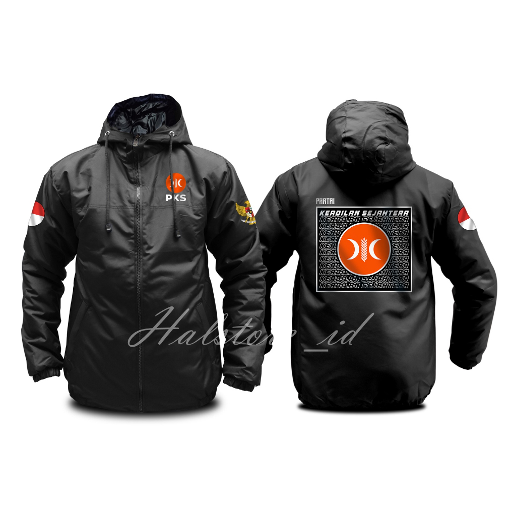 Jaket Eleganter Jaket Keren Berlogo Partai PKS