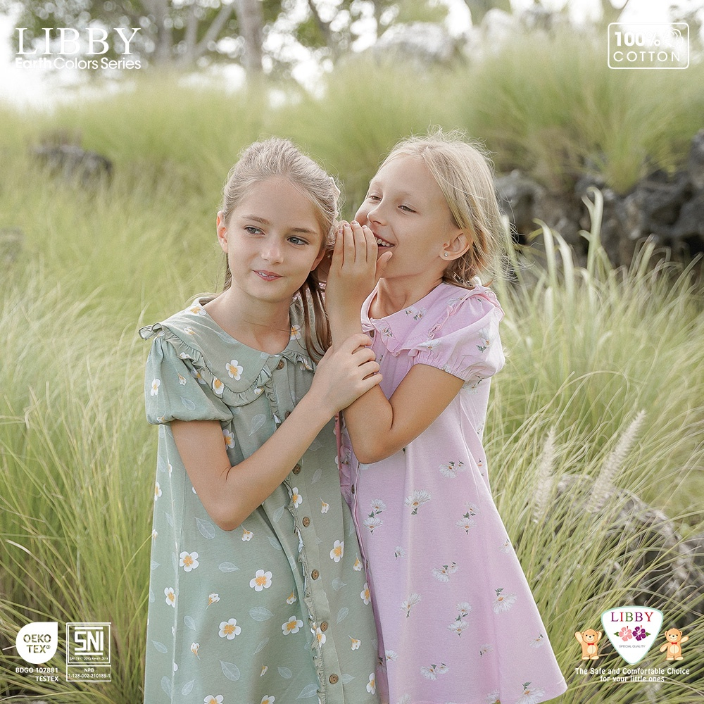 Libby Emily Dress Anak Perempuan 6 Bulan - 8 Tahun