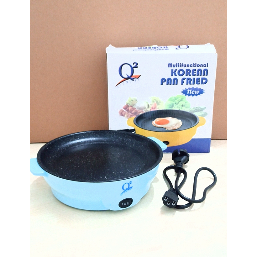 Wajan Panci Listrik Anti Lengket Multifungsi Dapat Membuat Pancake, Menggoreng Steak, Dan Telur Orak