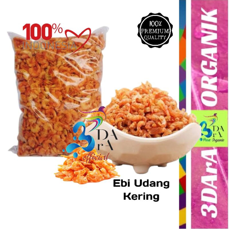 

Ebi Udang Kering 250gr Premium Asli Tanpa Campuran