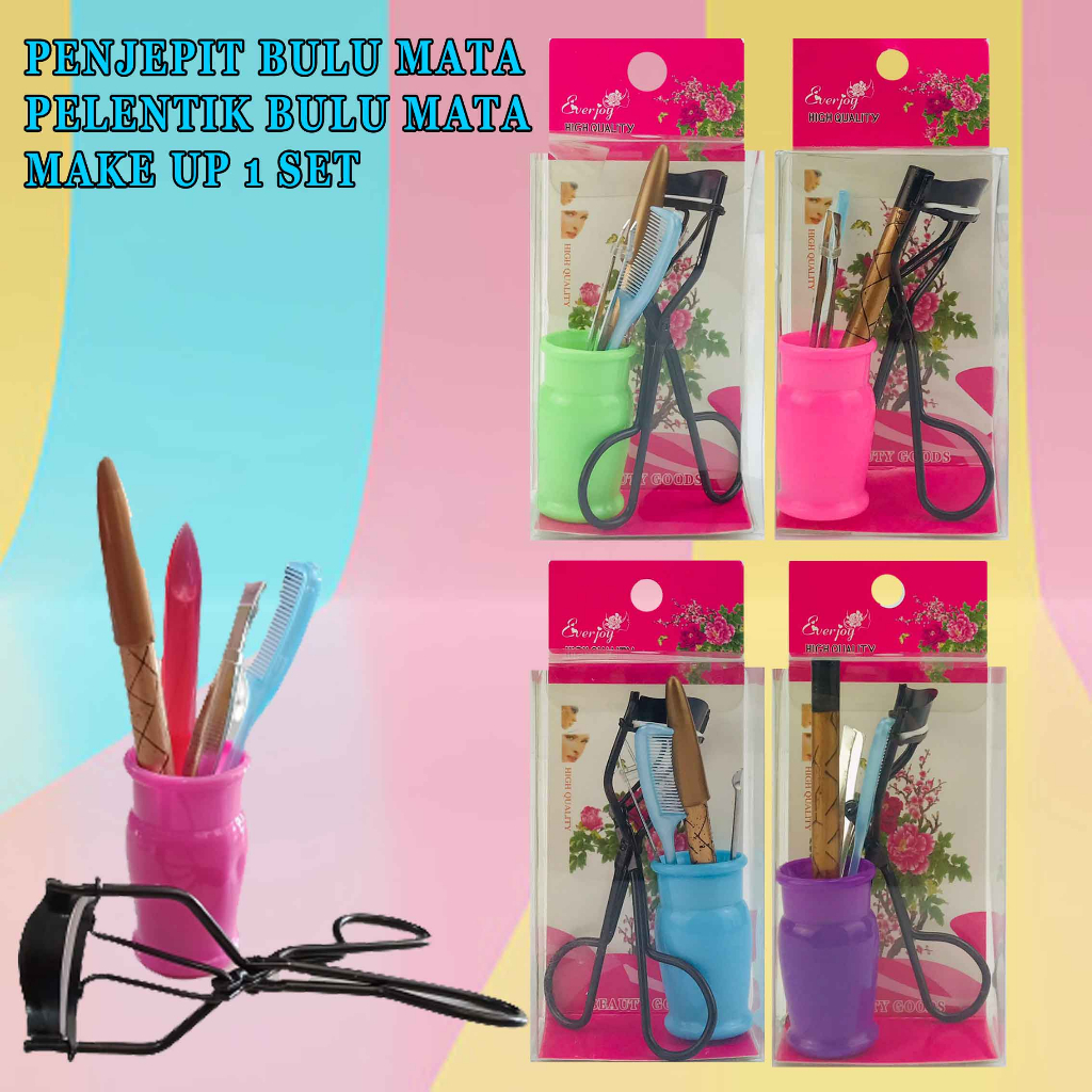 Everjoy Bulu Mata / Penjepit Bulu Mata / Pelentik Bulu Mata / Make Up 1set