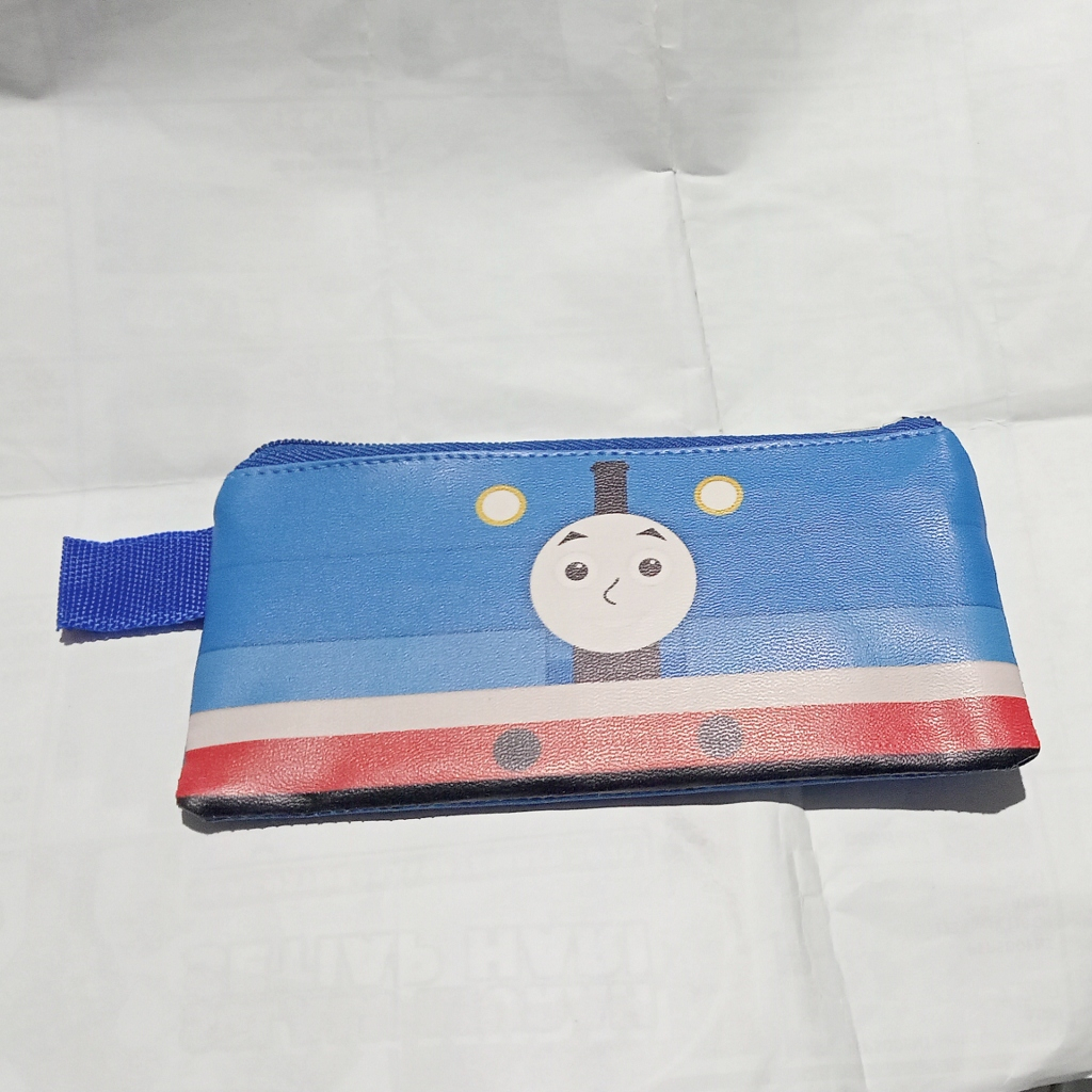 

mini kecil tempat pensil model dompet Thomas and Friends kereta api murah isi alat tulis uang kertas koin coin unik
