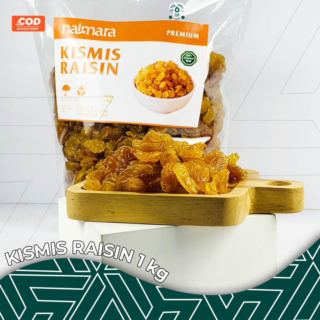 

Kismis Golden Raisin 1kg Star Fresh Premium Original Asam Manis 1Kg