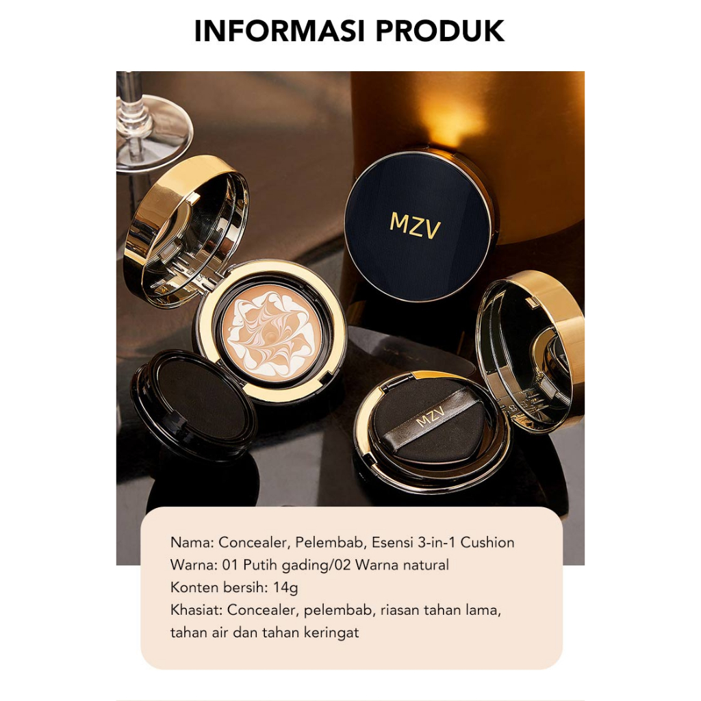 Terlaris di seluruh dunia-Serum, Concealer, Foundation 3-in-1 Cushion kaya akan esensi 75%, hanya satu yang dapat mengatasi masalah perawatan kulit dan concealer-SPF20+