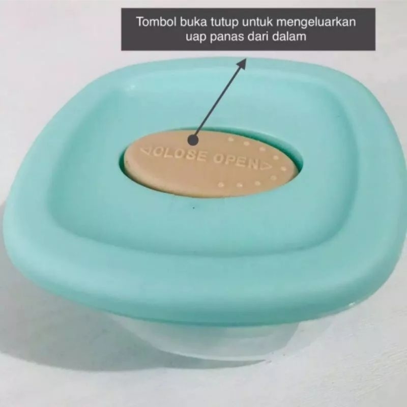 JIAYI wadah mankok toples kontainer penyimanan mpasi bpa free microwave / freezer kukus