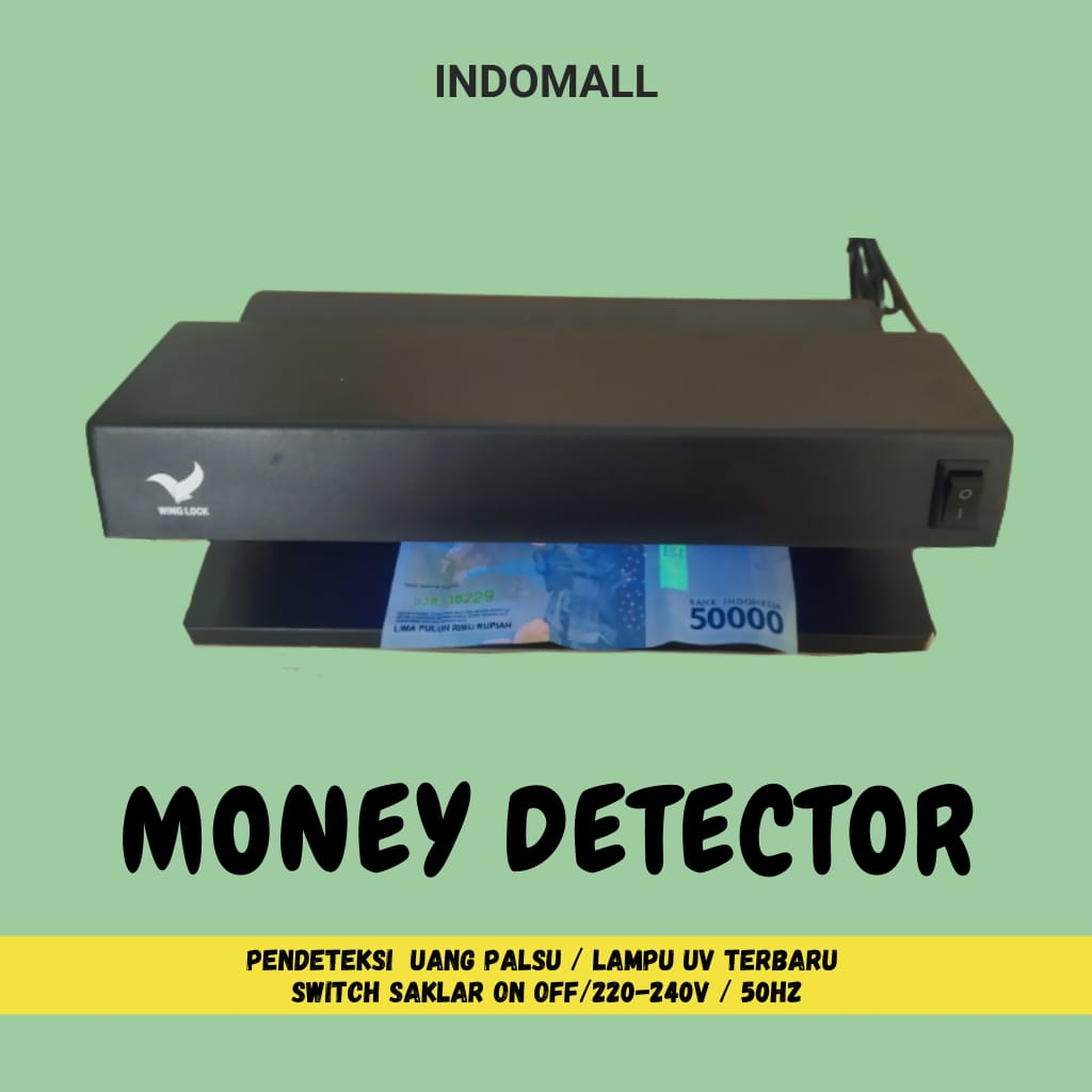 MESIN TES UANG PALSU/ALAT TES UANG PALSU/ LAMPU TES UANG PALSU/ MONEY DETECTOR