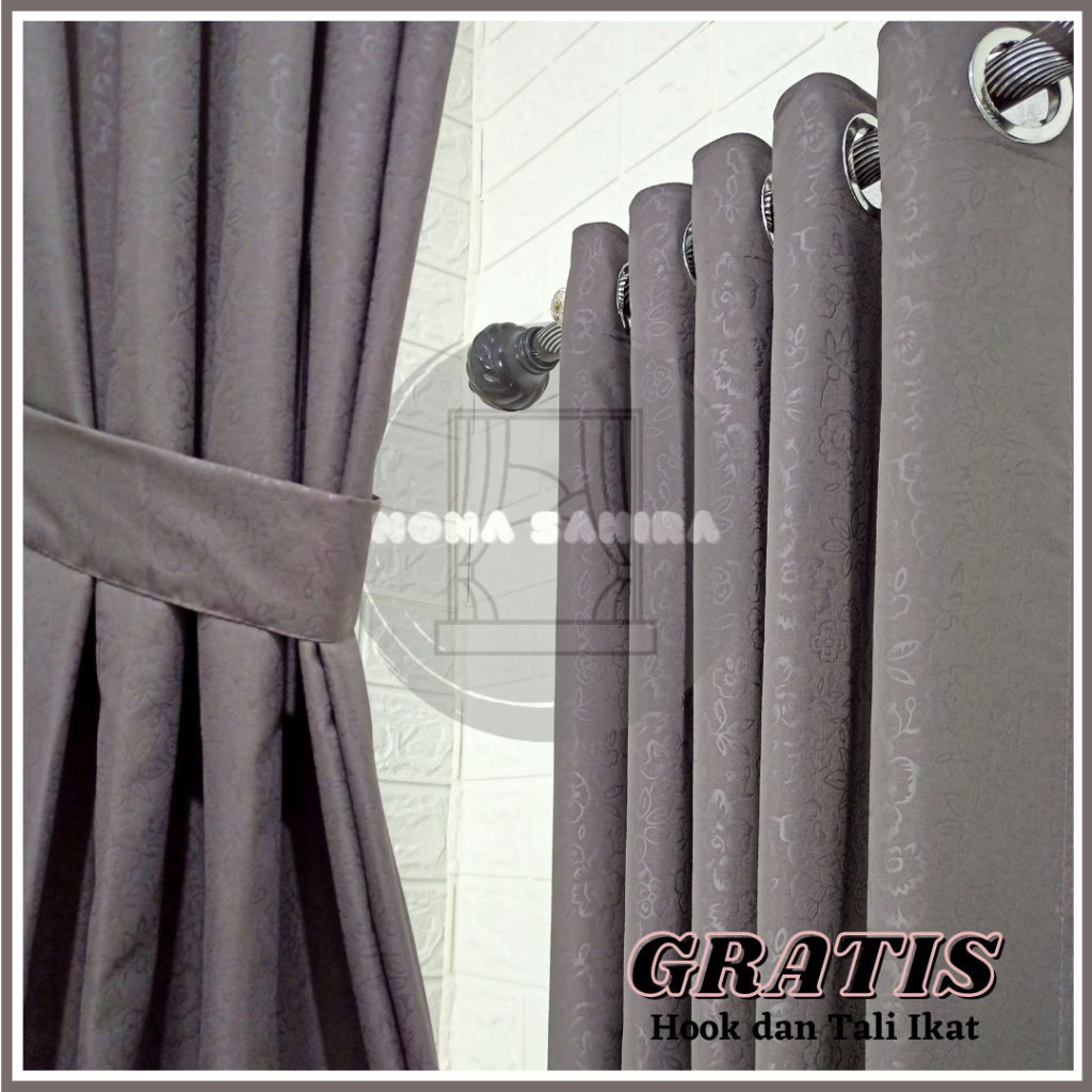 GORDEN JENDELA PINTU MINIMALIS MODEL SMOKERING 10 RING POLOS MOTIF TERLARIS