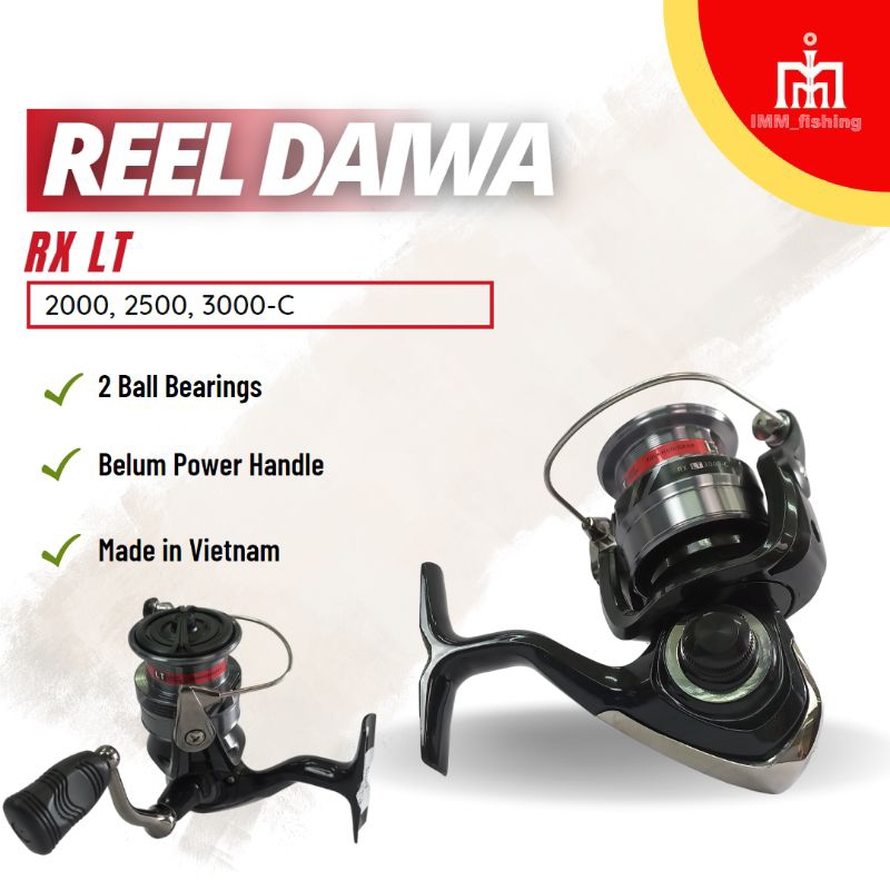 REEL DAIWA RX LT | Alat Gulungan Pancing | Spinning