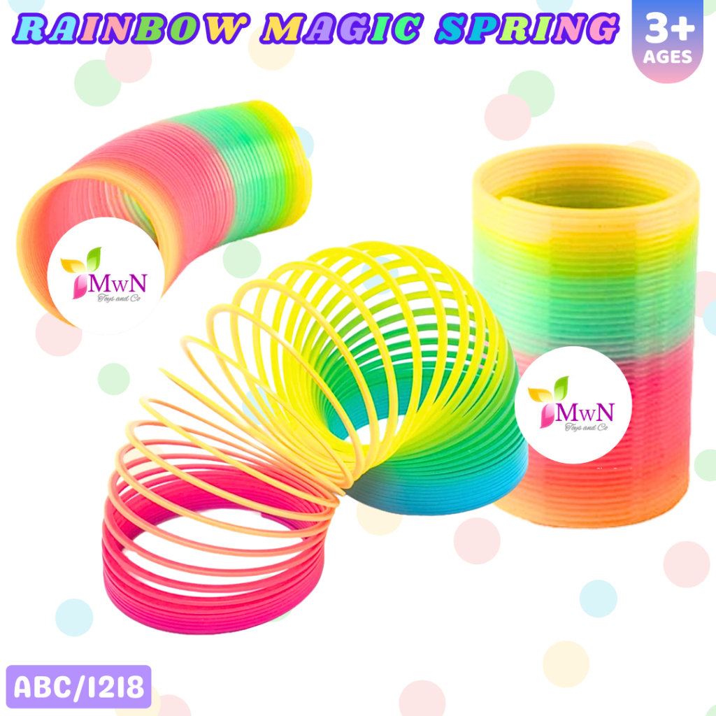 MWN Mainan Rainbow Magic Spring No.1218