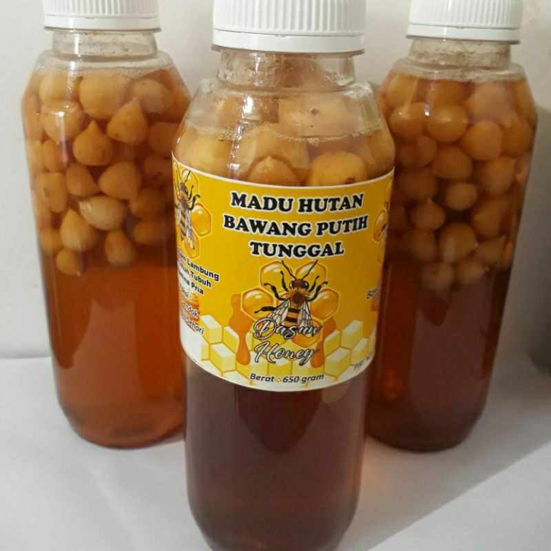 

madu bawang putih tunggal 650 gram