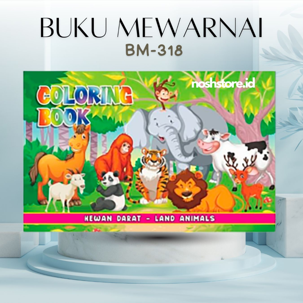 

BM318 isi 10 pcs Buku mewarnai sambil belajar /Buku edukasi mewarnai anak karakter /Buku mewarnai anak TK PAUD SD