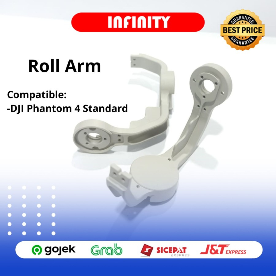 Roll Arm Gimbal Roll Arm Bracket DJI Phantom 4S 4 Standard RC Drone Spare Parts