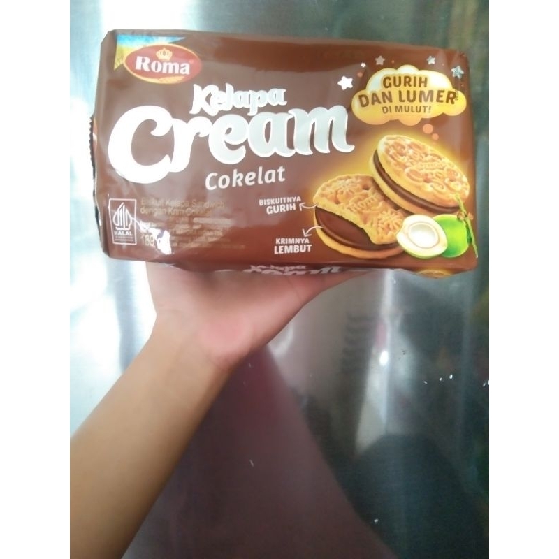 

Roma Kelapa Cream Cokelat 189 Gram