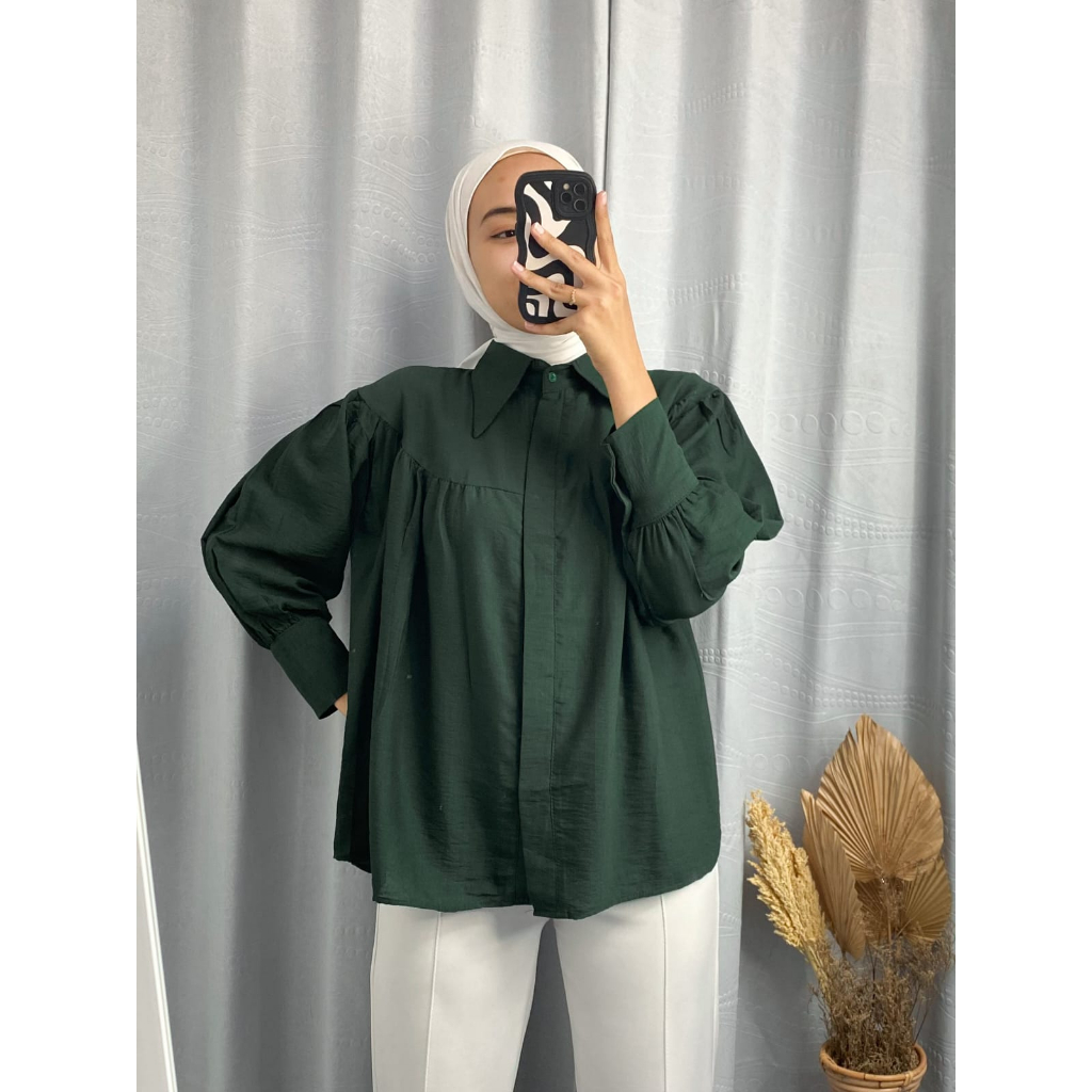 Sisil Kemeja Pollo Linen Oversize