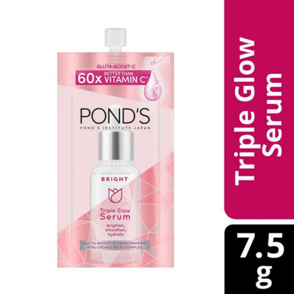 Ponds Bright Beauty Triple Power Serum 60x Vitamin C 7.5g