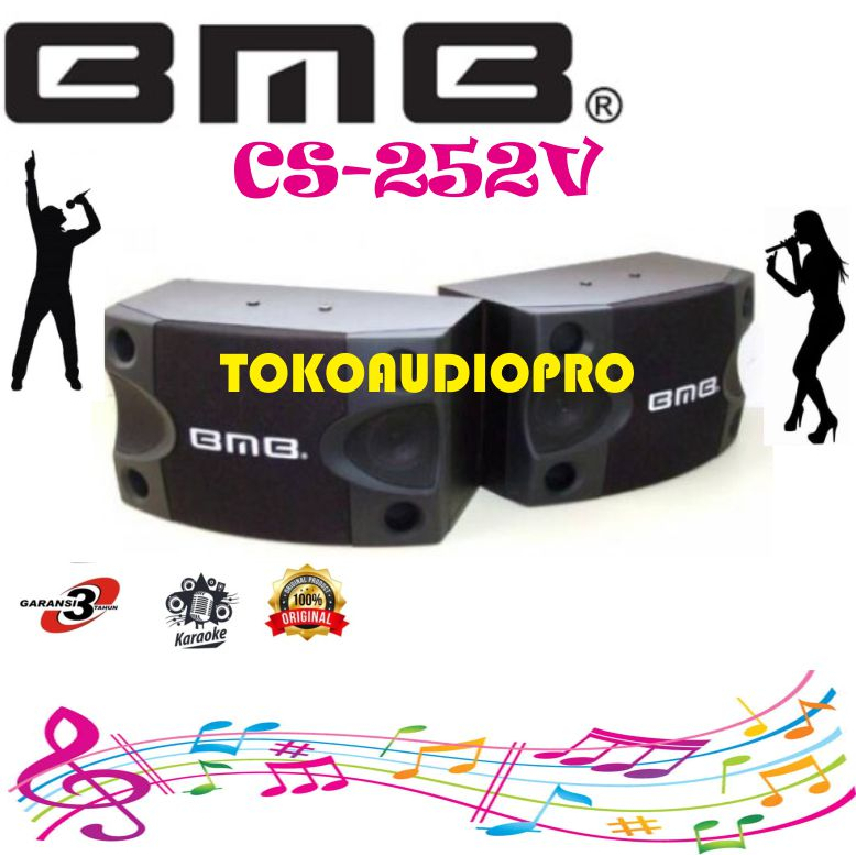 BMB CS252V Speaker Pasif Karaoke Original BMB Cs-252v