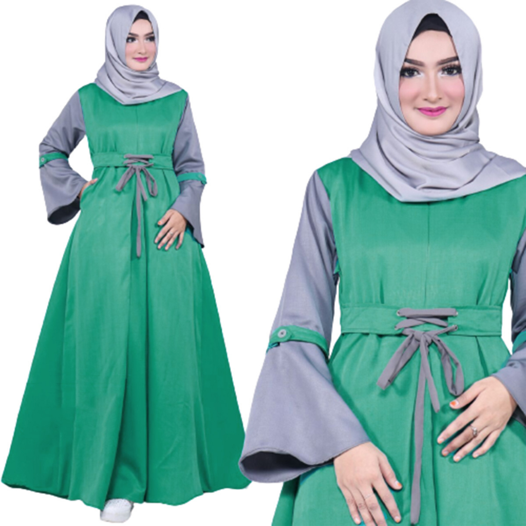 MARBELLA DRESS MAXI Promo gamis balotelli Fashion muslim Baju wanita modis /nonihijab/wickycollction