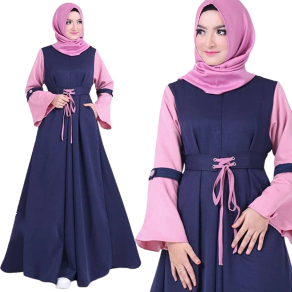 MARBELLA DRESS MAXI Promo gamis balotelli Fashion muslim Baju wanita modis /nonihijab/wickycollction