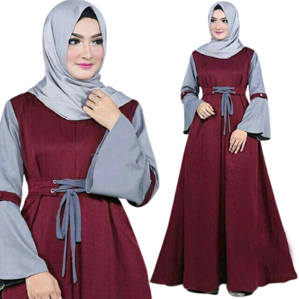 MARBELLA DRESS MAXI Promo gamis balotelli Fashion muslim Baju wanita modis /nonihijab/wickycollction