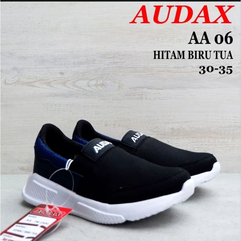 Sepatu AUDAX AA 01 - AA 06 Size 25-35 - Sepatu Slip On Anak Laki-laki