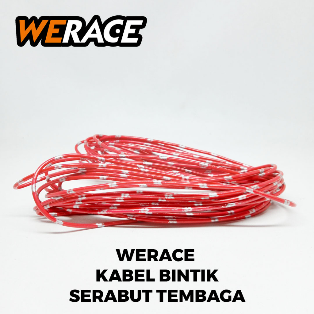 [WERACE] Kabel Bintik Serabut Tembaga Motor Mobil Per Eceran Per Meter