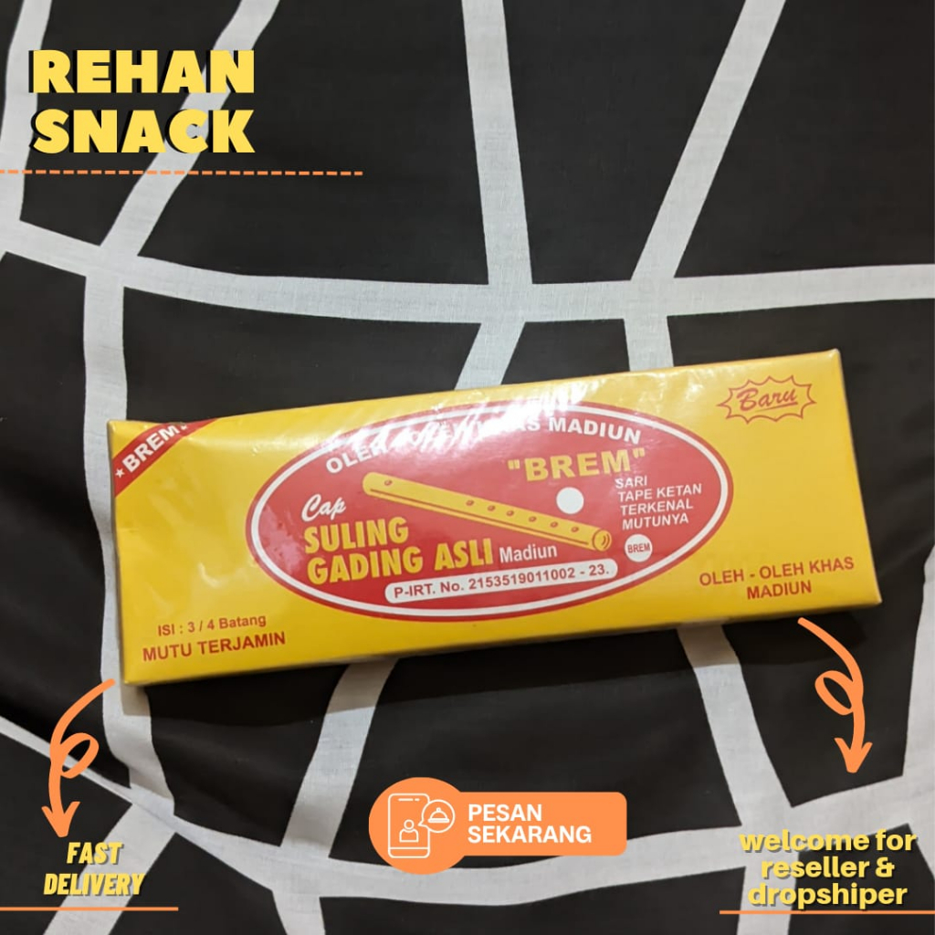 

(COD) BREM MENCENG MADIUN - ASLI MADIUN - PRODUKSI SENDIRI - REHANSNACK
