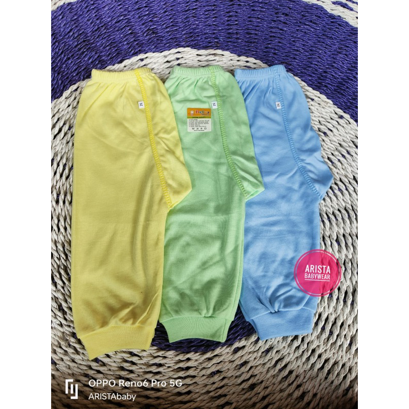 BELVAbaby - (3pcs) celana panjang bayi model belakang Pampers