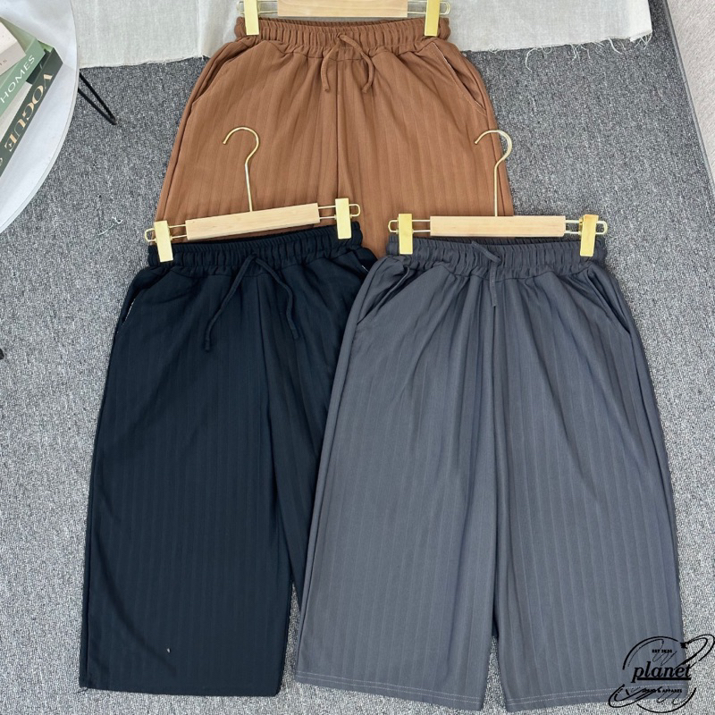 KULOT KNIT PENDEK WANITA CELANA PENDEK WANITA HARIAN SOFT COLOR PASTEL DAILY CULLOTE LOOSE SHORT PANTS WOMAN KULOT PENDEK CEWEK PINGGANG KARET