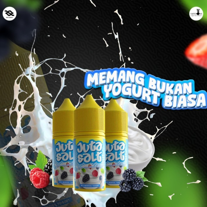 Liquid Juta Mix Berries Yogurt Salt Nic 30ML by RSR Brew - Yoghurt