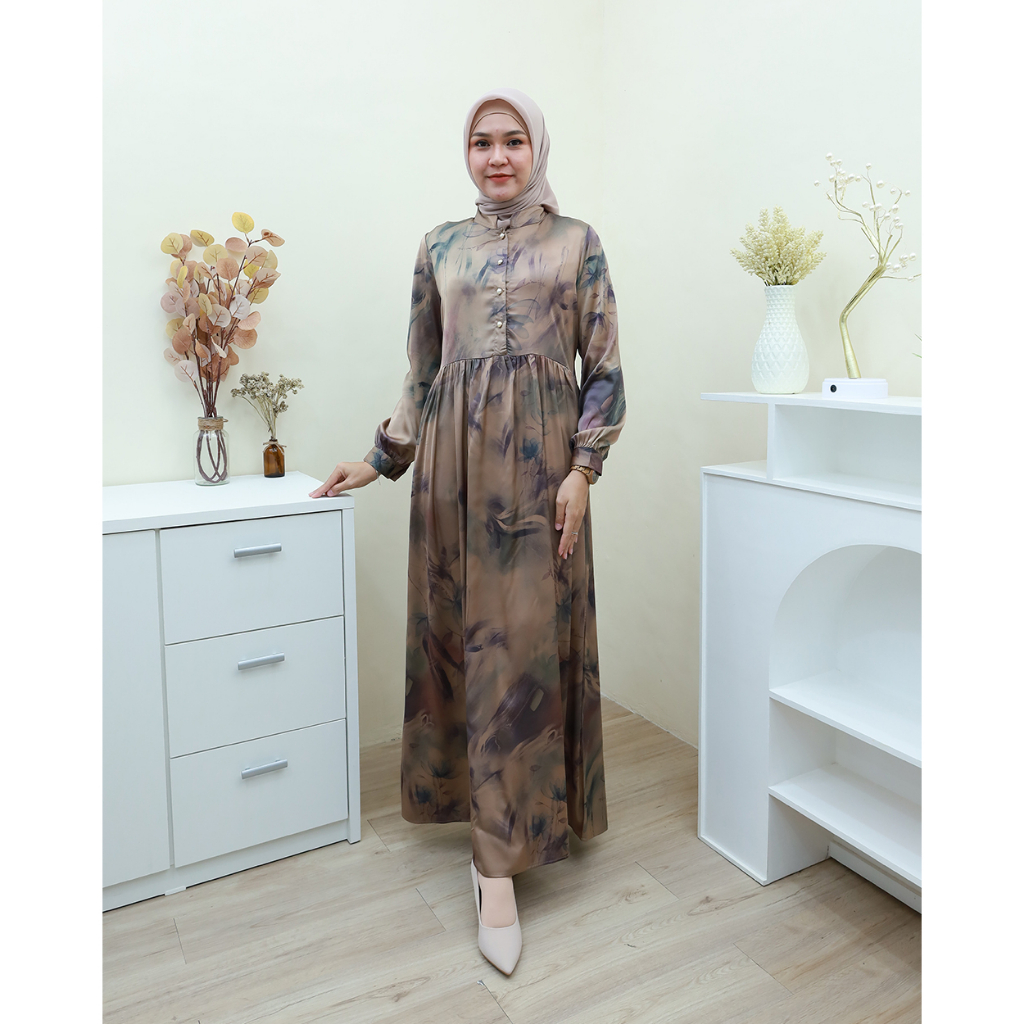 LAIKA Dress Pakaian Wanita -Terbaru by Hijab Mamah icis