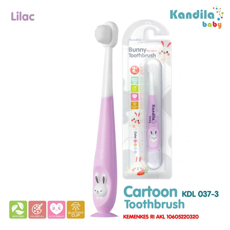 Sikat Gigi Bayi Anak Kandila Baby Bunny Toothbrush / KDL 037-3