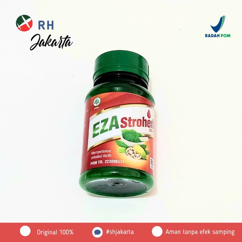 EZA Herba Natural EZA STROHERB 60 kp | Efektif Mencegah & menyembuhkan stroke | eza stroherb origina